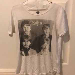 beatles band tee